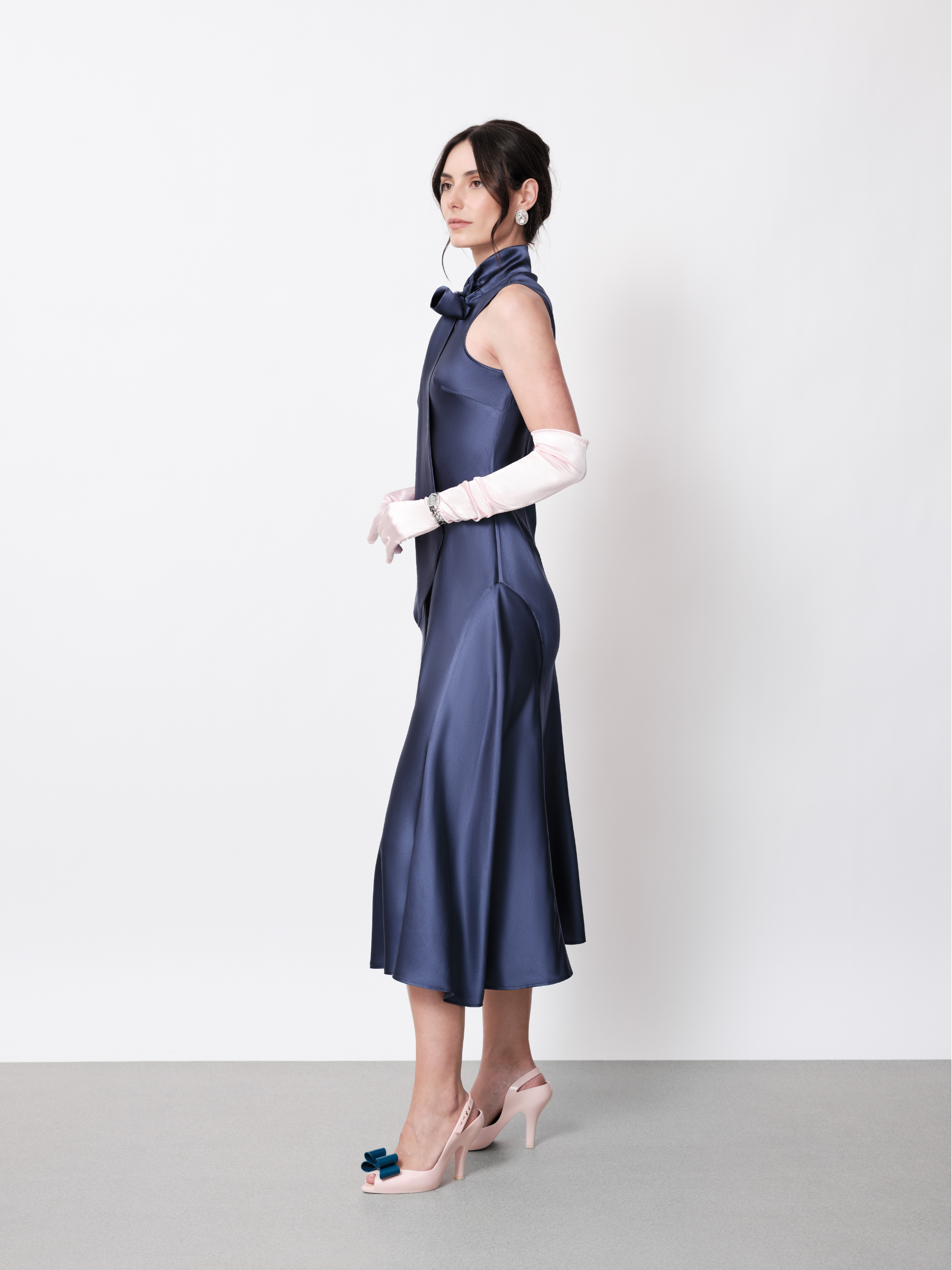 Elisabeth Silk Midi Dress