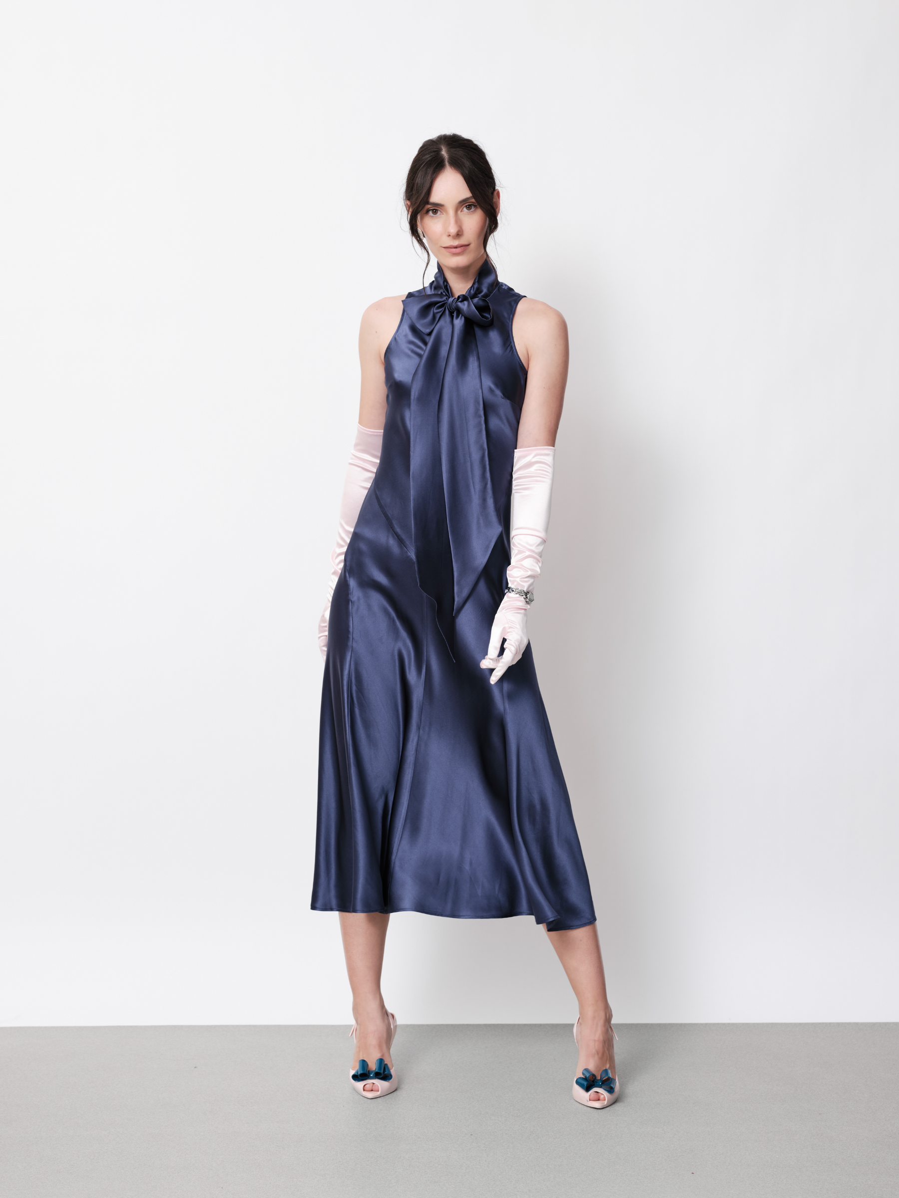 Elisabeth Silk Midi Dress