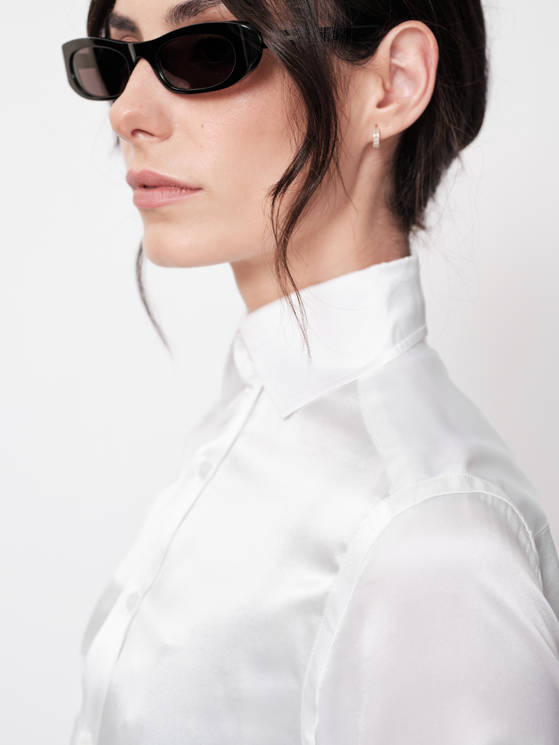 Morning Authority Silk Shirt Long Sleeves
