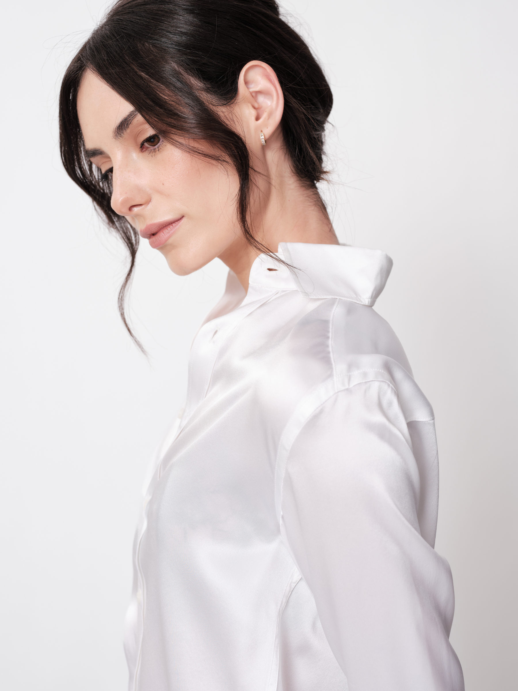 Morning Authority Silk Shirt Long Sleeves