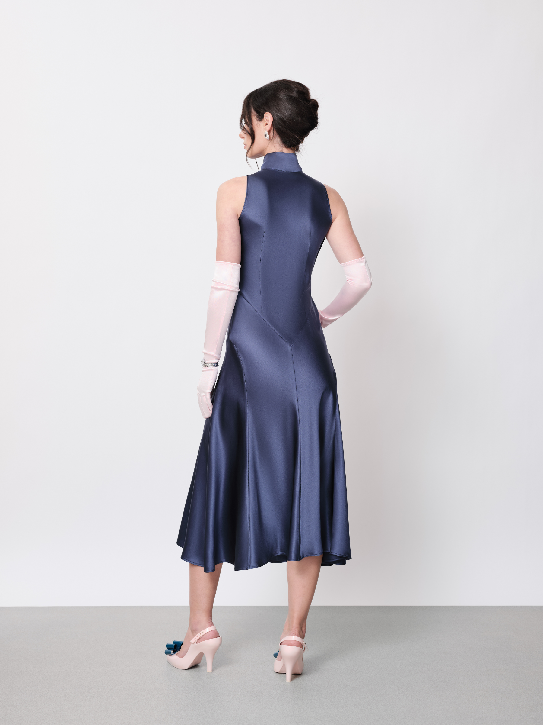 Elisabeth Silk Midi Dress