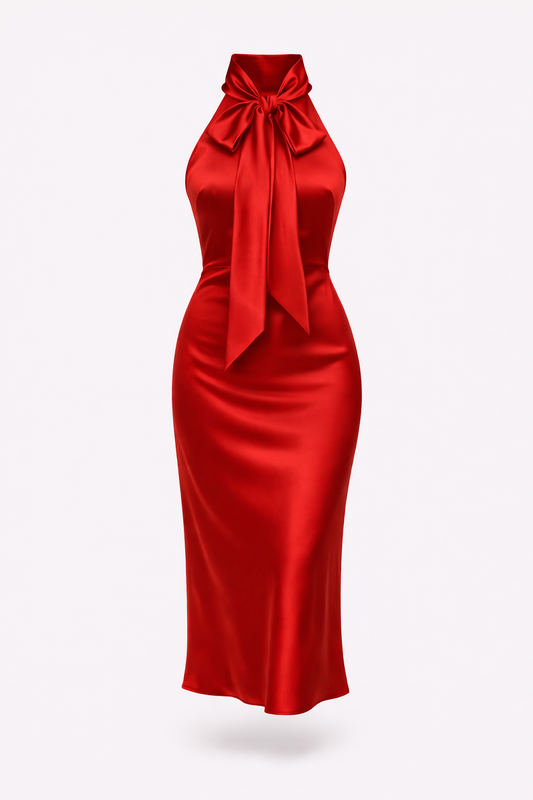 The Queen of Hearts Silk Dress